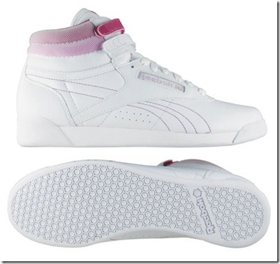 Reebok freestyle hi - layered