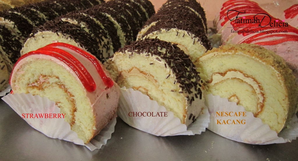 Fatimah Delicia Online Bakery: Kek Swiss Roll