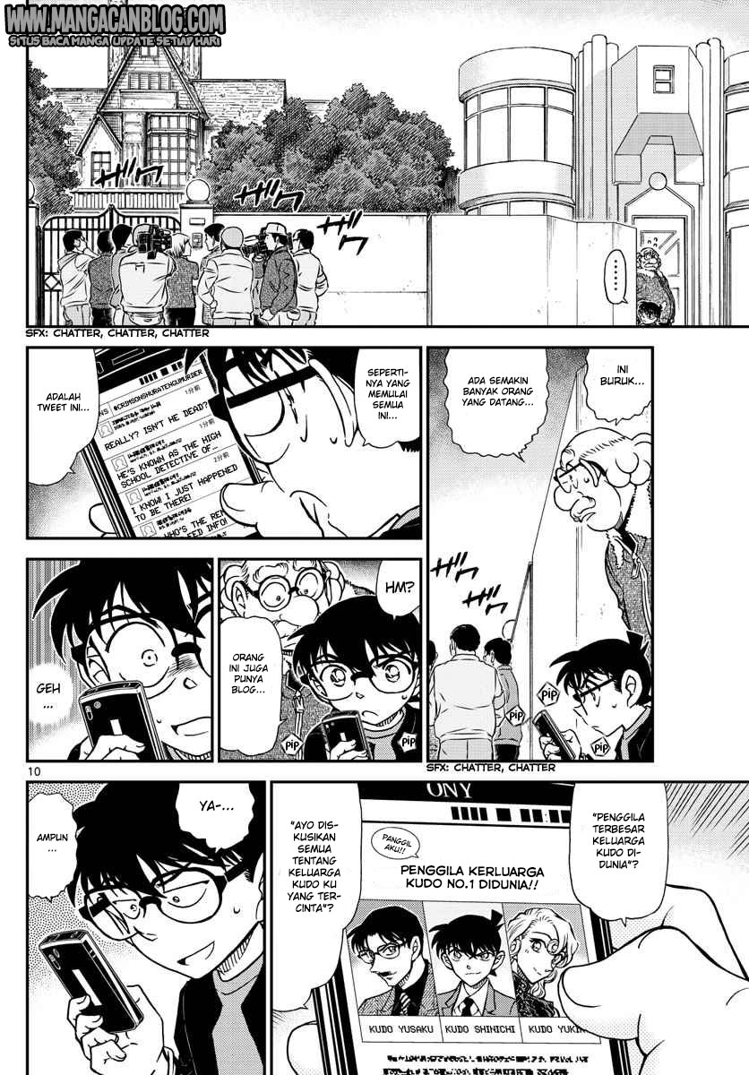 Detective Conan Chapter 1006 Scanlation Tetap Disana-Spoiler Detective Conan 1007 Mangajo 1008