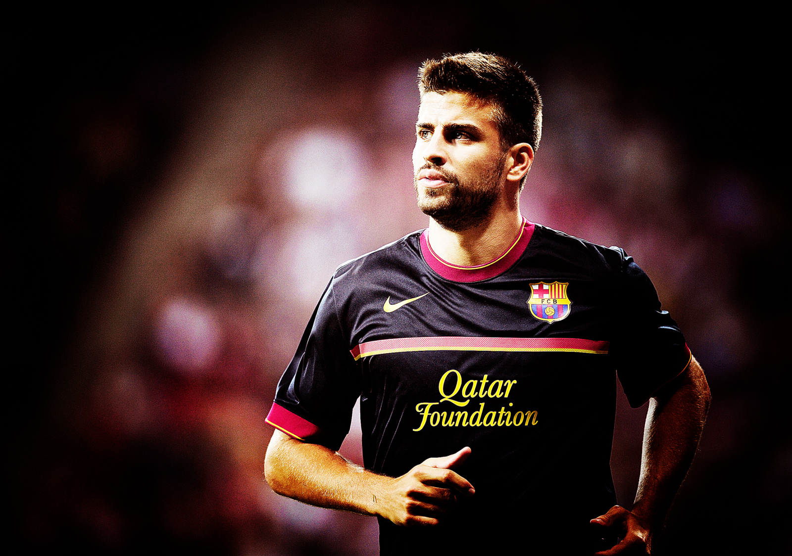 All Soccer Playerz HD Wallpapers: Gerard Pique New HD Wallpapers 2012
