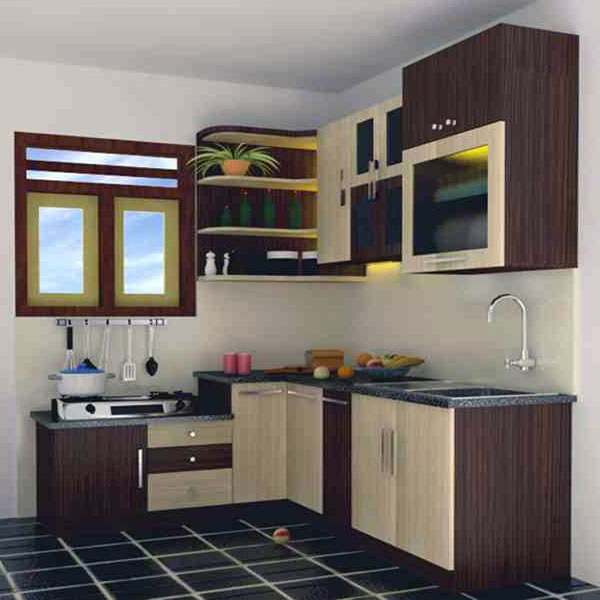 Contoh Desain Dapur Minimalis 3x3