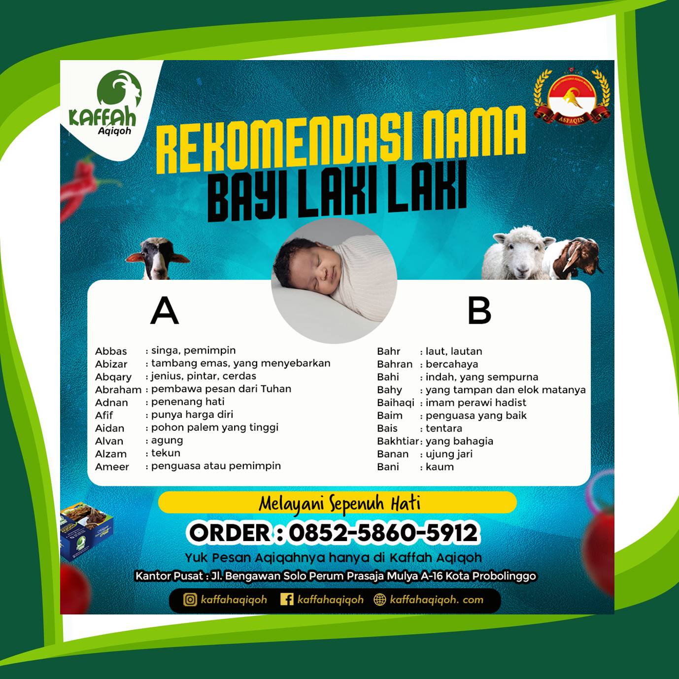 Harga Paket Akikah Untuk Perempuan Wilayah Probolinggo Terupdate