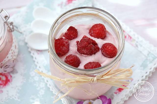 Rezept für Mascarpone-Himbeerdessert