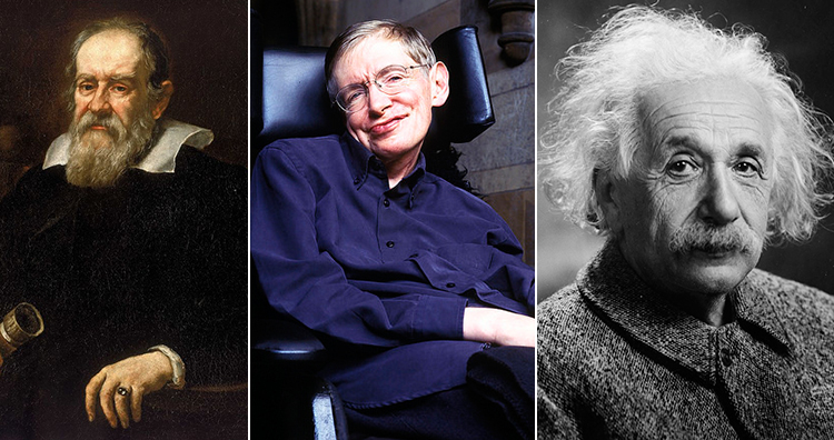 Stephen Hawkings Galileo Galilei And Albert Einstein Birthday Omg Facts
