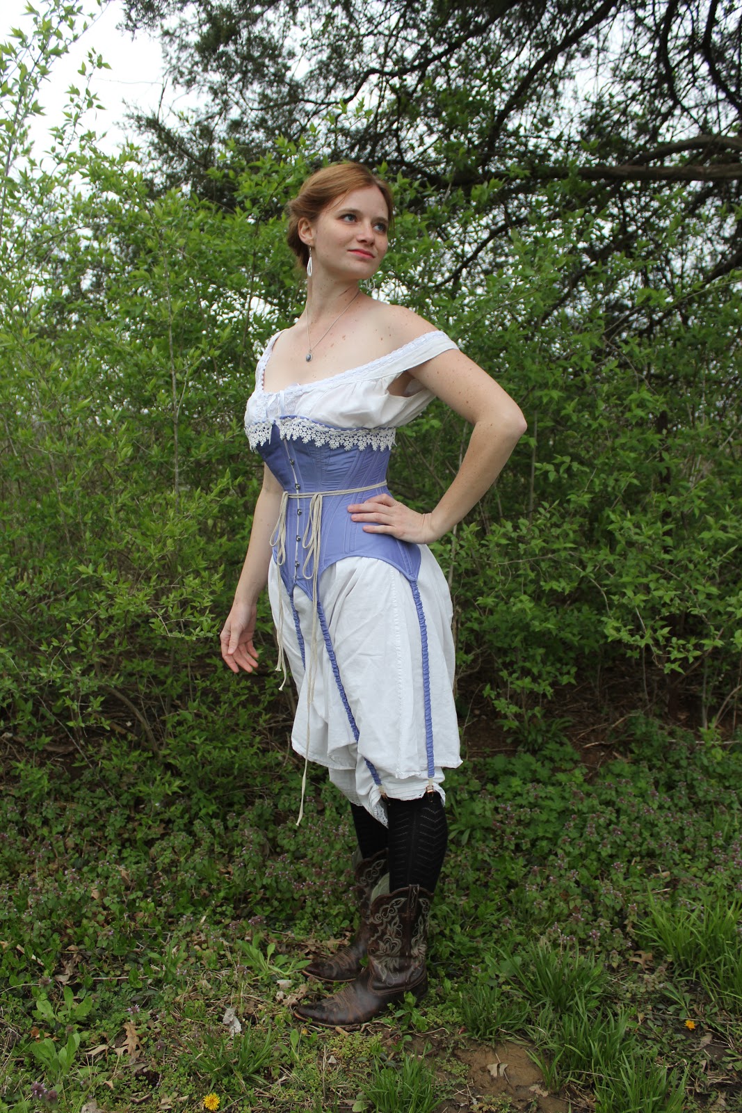 The Sewing Goatherd: Attempting to Make an S-Bend Corset