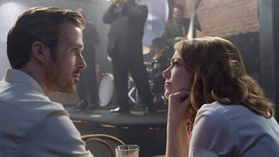 Crítica de 'La La Land'. Ryan Gosling y Emma Stone. Ver. Oír. Contar.