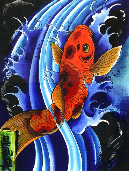  c arp koi is Japanese for carp can be found in colors that include 