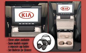 Rear-seat entertainment system for 2016 Kia Sedona