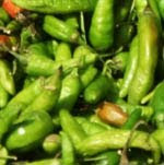 green chilies cabe hijau