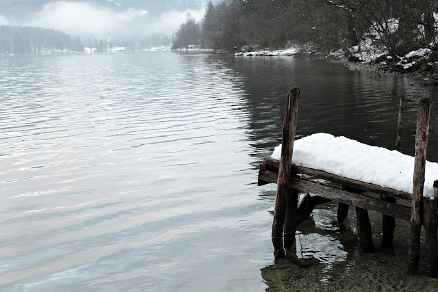 footbridge lake bohinj