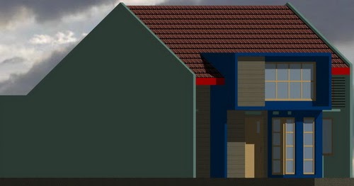 Contoh Rumah Minimalis: rumah sederhana minimalis type 80 lebar 8 m