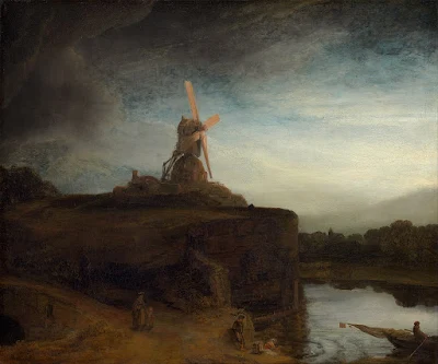 The Mill (1648) painting Rembrandt