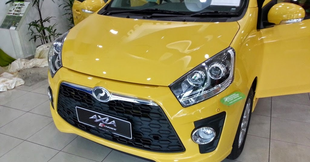 ASIAN AUTO DIGEST: The New 2014 Perodua Axia Interior 