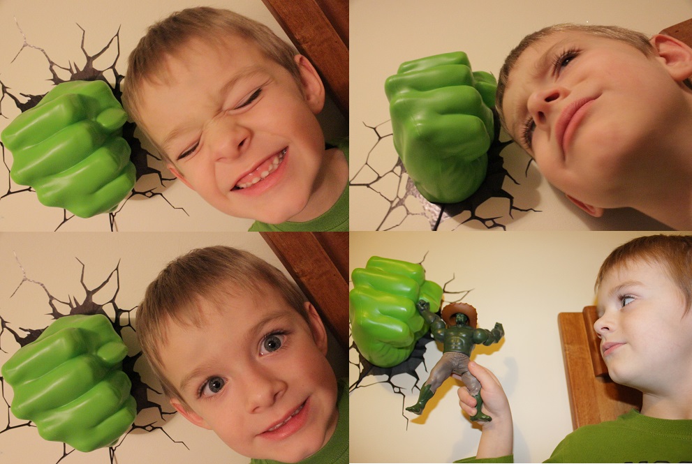 The Incredible Hulk 3D Deco Light - Thrifty Nifty Mommy