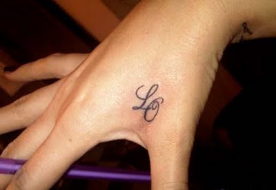 Khloe Kardashian Letter Tattoo