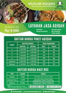 Jasa Paket Catering Kambing Aqiqah terdekat Curug Tangerang