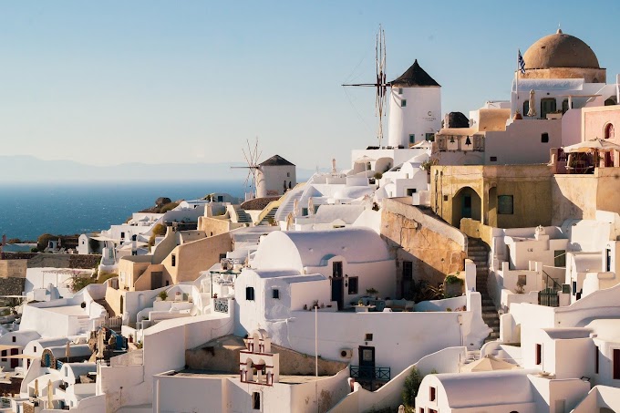 Santorini, Grecia. Isla como destino turístico 