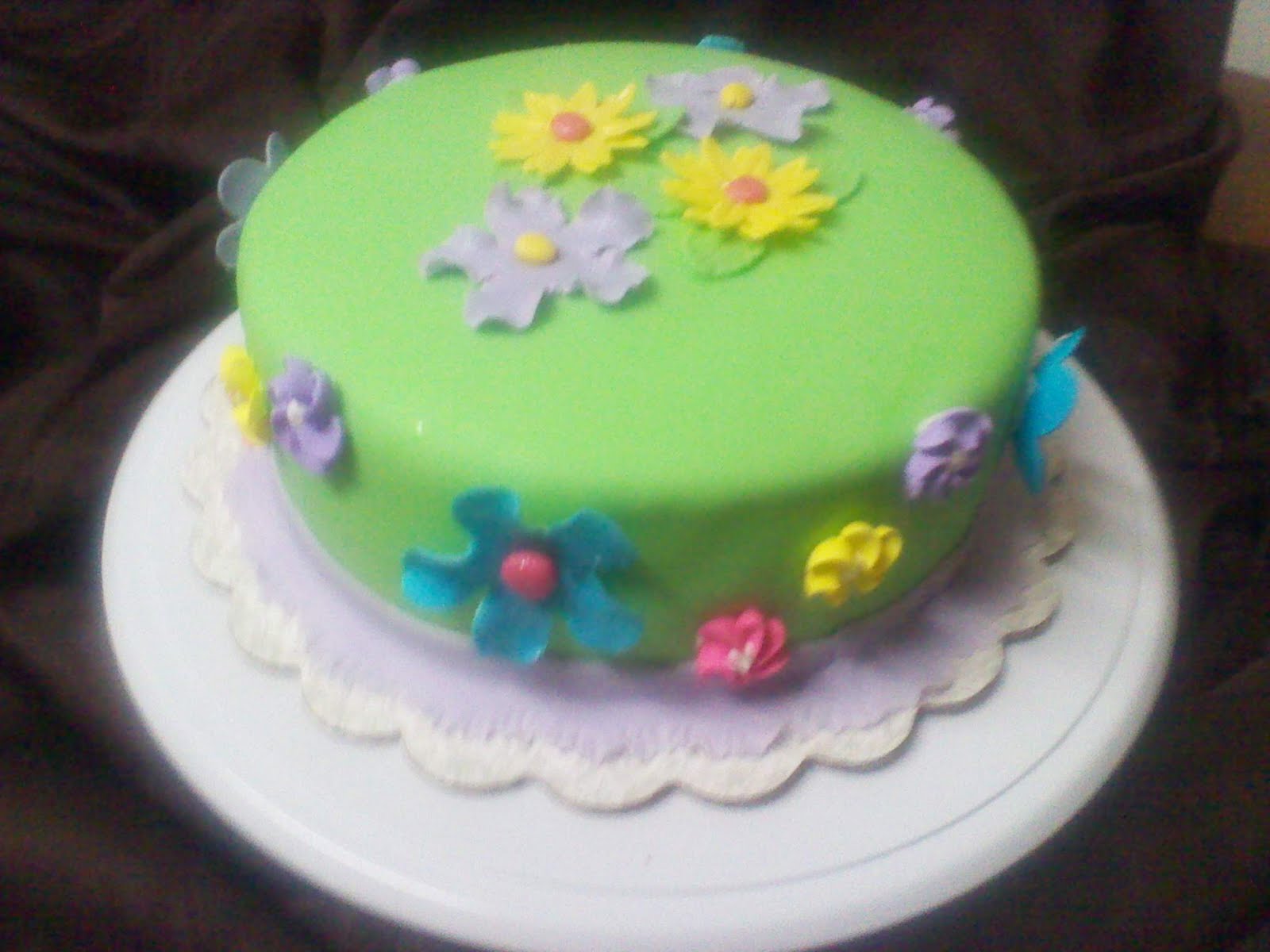 Flower Garden Birthday Cake Ideas