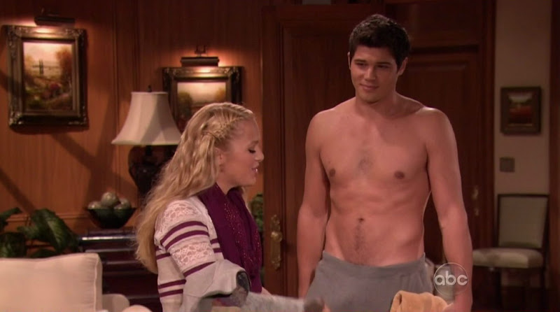 Trent Garrett Shirtless on All My Children 20101203