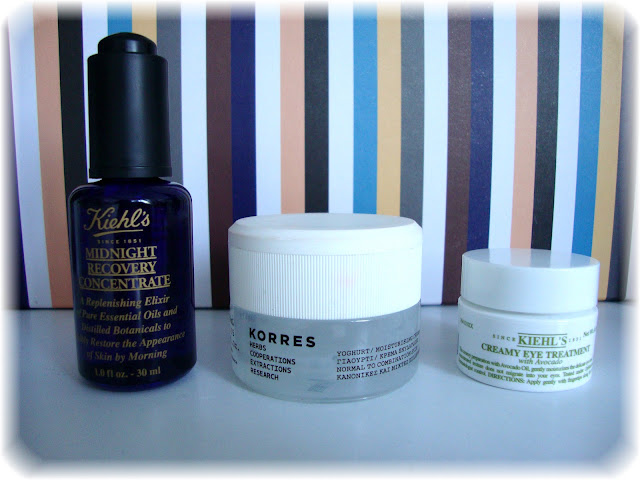 midnight recovery KIEHL'S hidratante yogur KORRES contorno aguacate KIEHL'S