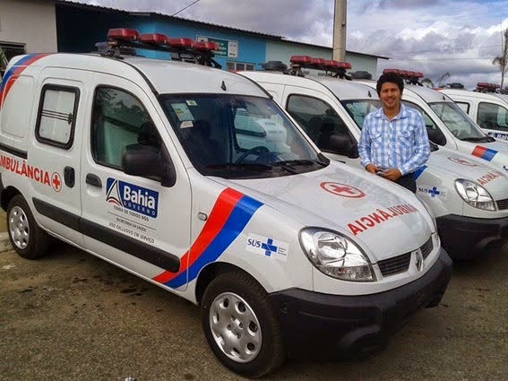 Prefeito Edson Silva Consegue Ambulância para Jitaúna