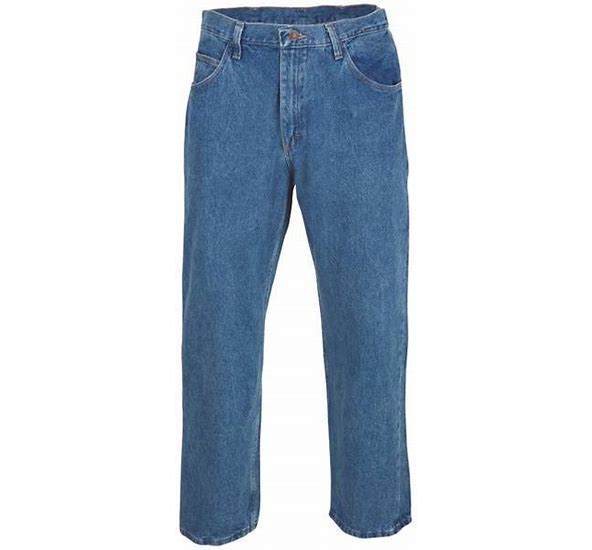 $19.99 Men's Relaxed Fit Straight Leg Jeans Pants In Blue All Size in Hollywood