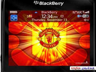 Tema Manchester United untuk BlackBerry Curve 9220 / BB Davis