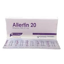 Allertin 20 এর কাজ কি | Allertin খাওয়ার নিয়ম | Allertin ট্যাবলেট এর দাম