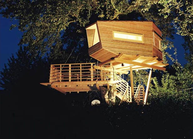 now that's a tree house!