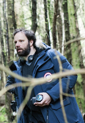 Yorgos Lanthimos on the set of The Lobster