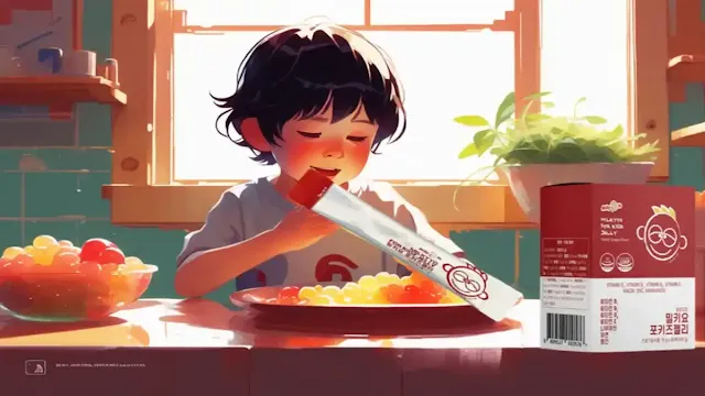 밀키요포키즈젤리