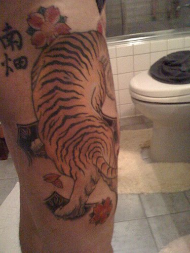 Chinese Tiger Tora Tattoos