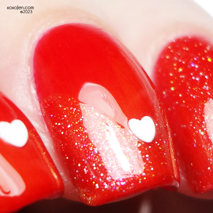 xoxoJen's swatch of Kathleen & Co. Valentine's Topper