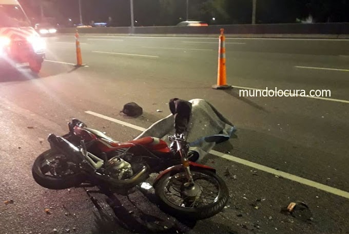 Nicaragua: Motociclista casi pierde un pie al sufrir un accidente en Carazo