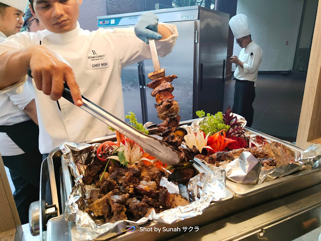 Dah Sebulan Dekat Korea, Teringat Pulak Menu Middle East Dinner Buffet Renaissance JB