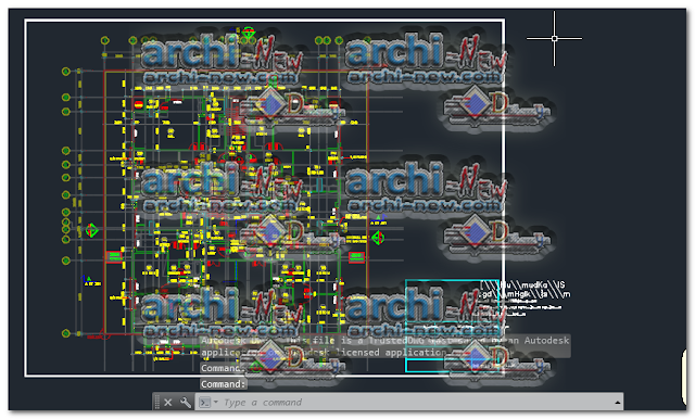 Download-AutoCAD-residence-building-cad-dwg