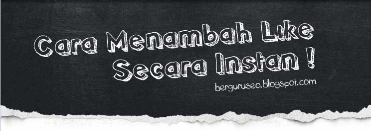 Cara Menambah Like Fanpage Facebook