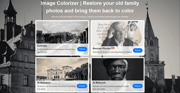 ImageColorizer 線上修復老舊照片