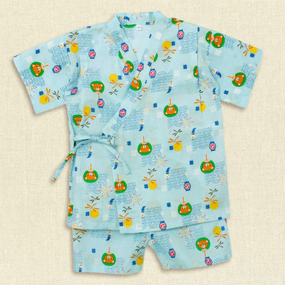 ZH Japanese Cotton  Jinbei Yukata For Baby n Kids 