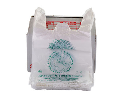 sacchetti shopper biodegradabile compostabili acquistabili su Signorshop Ecommerce