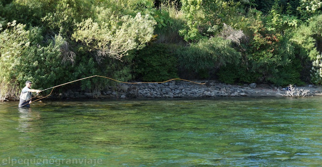 Pesca, rio correntoso, Angostura