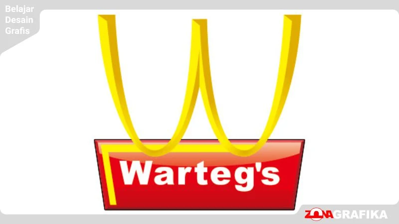 Download Logo Warteg Unik Keren Mirip Logo Mc Donald's