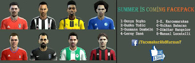 PES 2013 Summer Is Coming Facepack by AbdKursun7