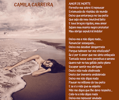 camila carreira poetisa, poemas frases amor, sofrimento, poesia portuguesa