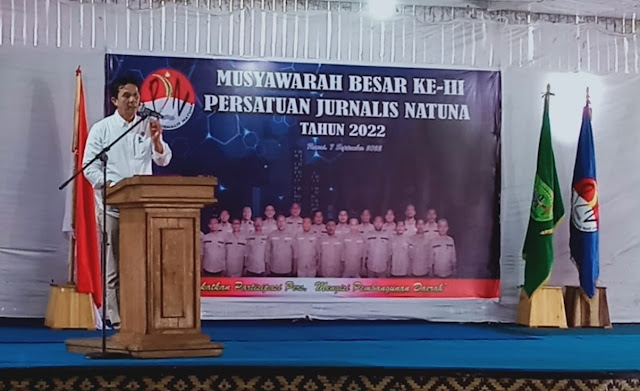 Mubes ke III Persatuan Jurnalis natuna Tahun 2022 Resmi Dibuka