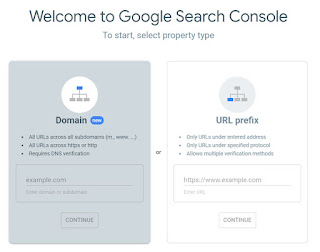 google search console, submit to google