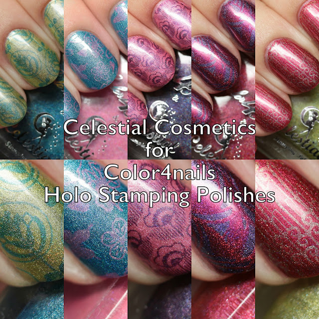 Celestial Cosmetics for Color4nails Holo Stamping Polishes