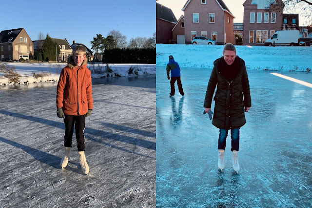 Schaatsen op de Studengracht Culemborg