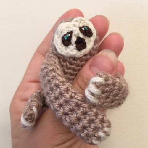 Tiny Baby Sloth - Free Pattern 