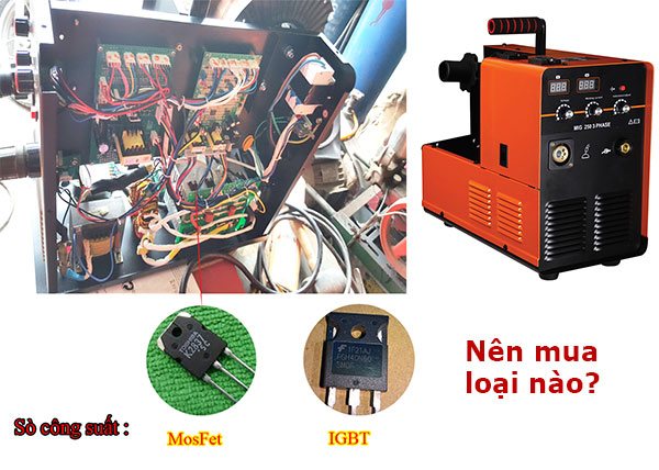 Nên chọn mua máy hàn MOSFET hay IGBT?